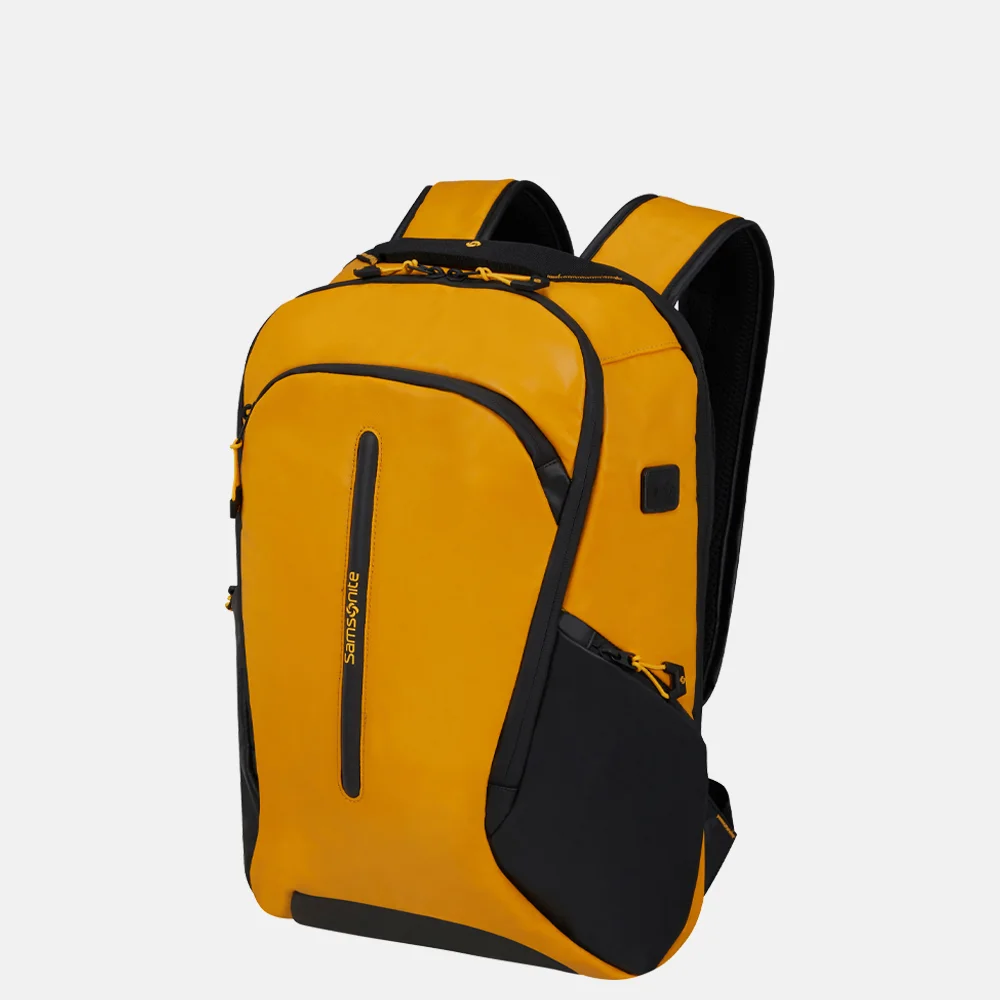 Samsonite Urban USB Eco Diver rugzak M yellow bij Duifhuizen